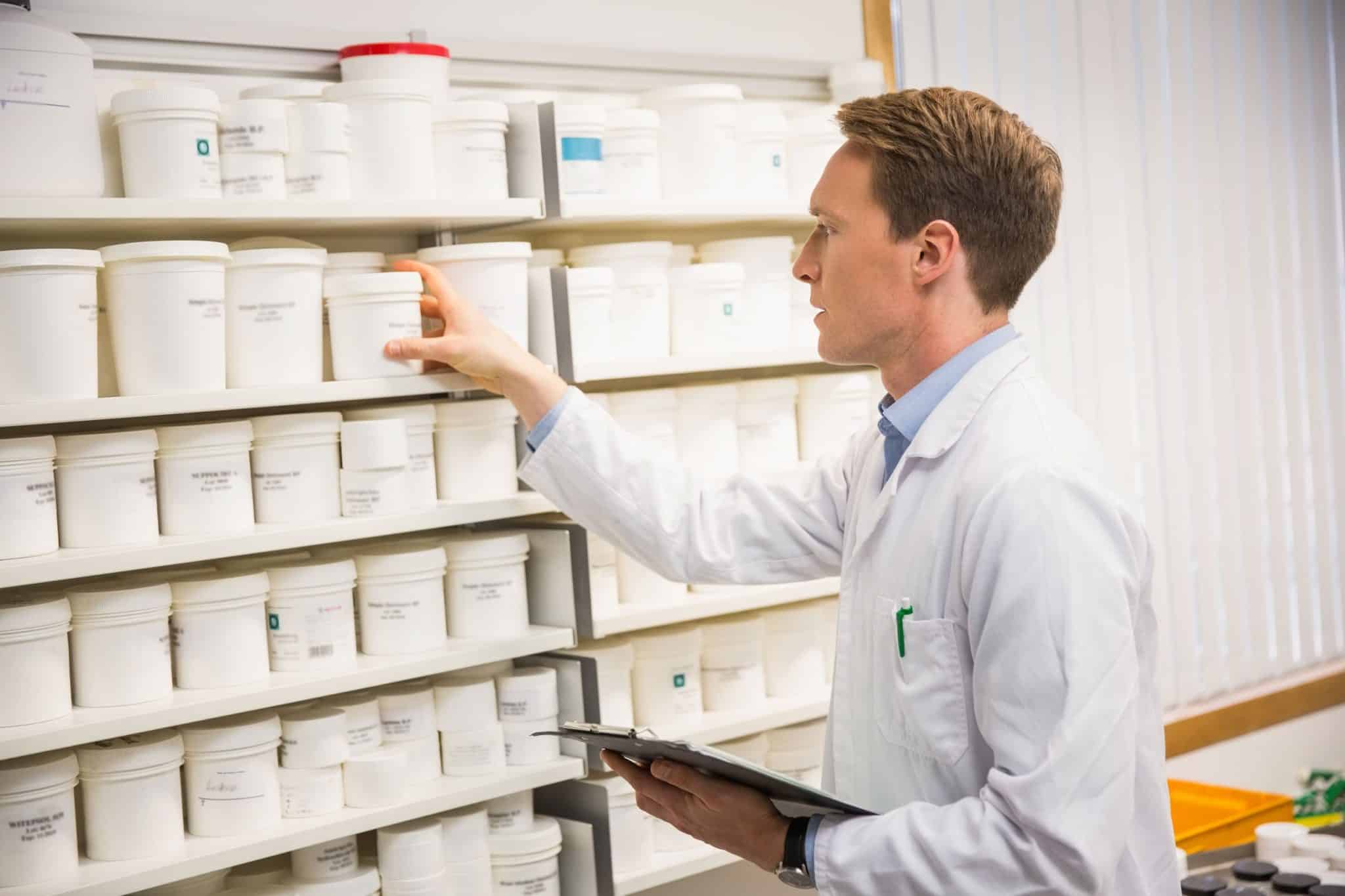 FDA Outsourcing Pharmacy Pharmacist Checking Medications