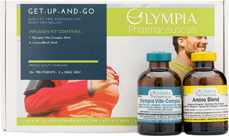 Olympia Pharmaceuticals Get Up & Go IV Kit