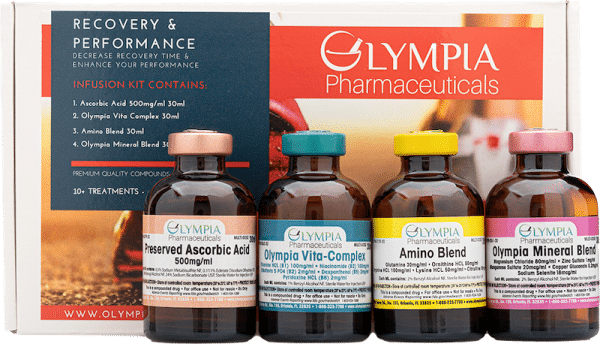 Olympia Pharmaceuticals Recovery & Performance IV Kit