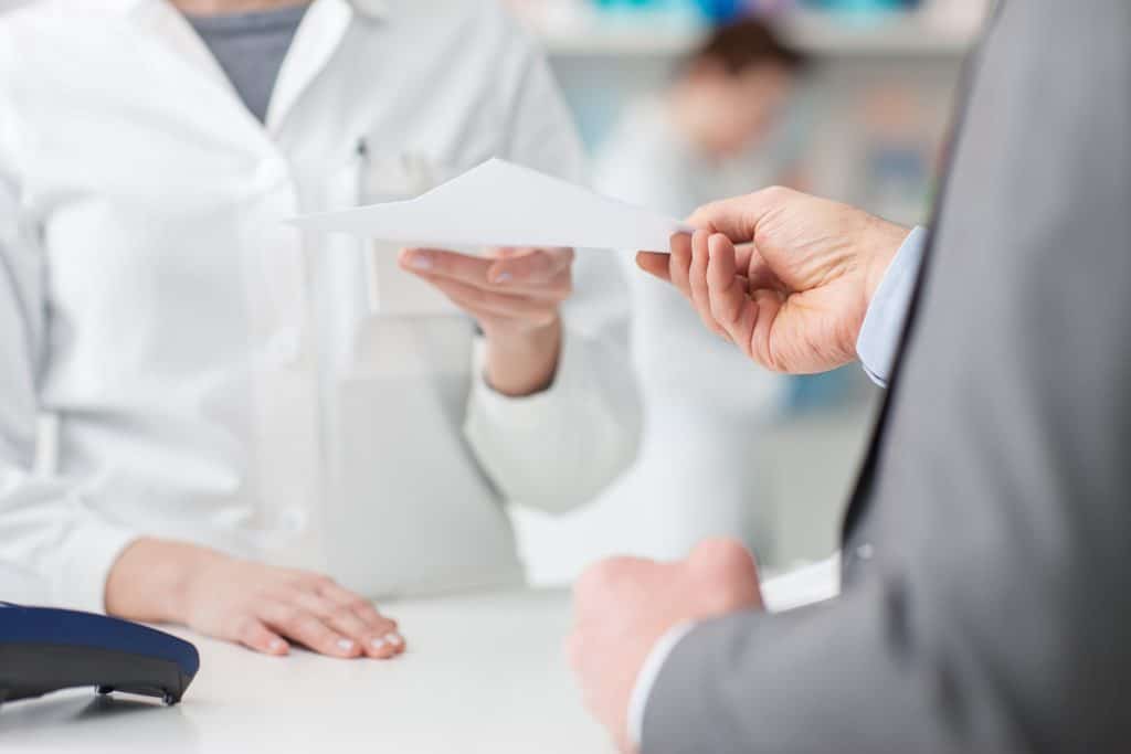 Male patient with a TriMix prescription