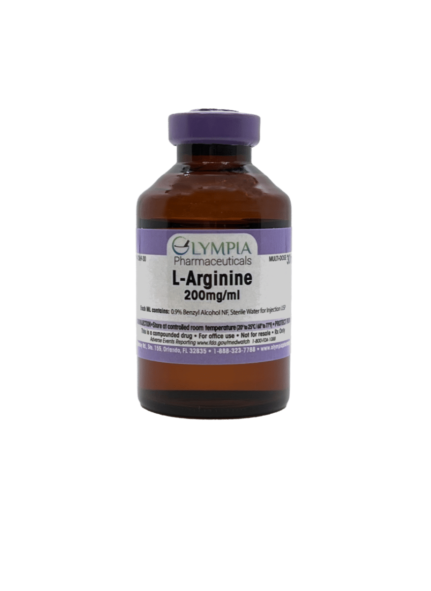 Arginine LArginine Injection Olympia Pharmaceuticals