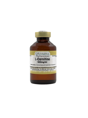 30 ML bottle of L-Carnitine 500MG/ML MDV injection