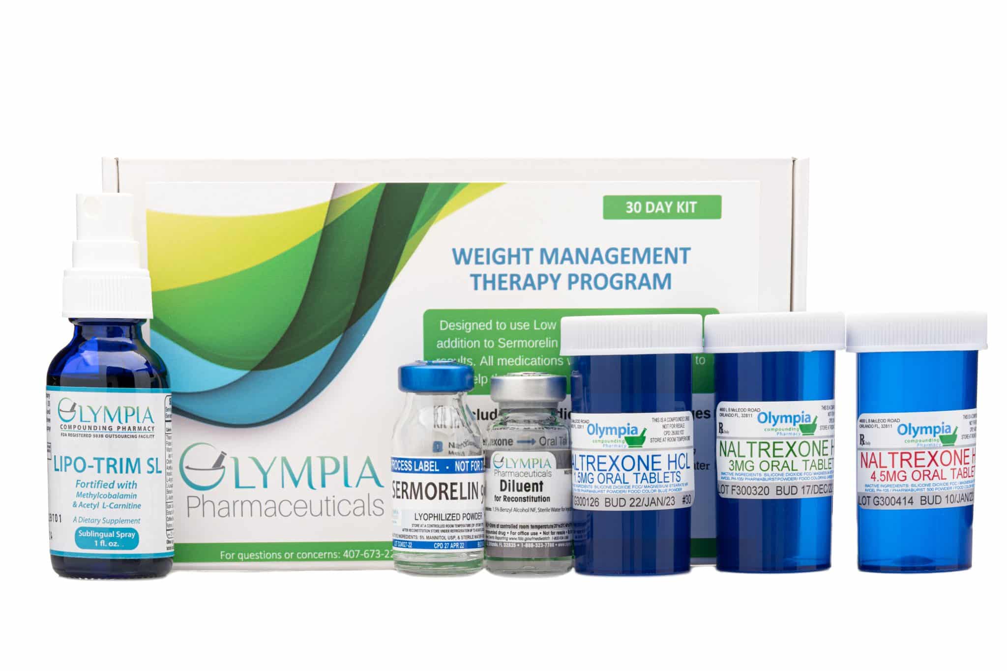 Weight management therapy medications. Hcg alternative.