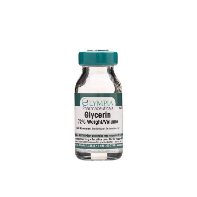 Glycerin Injection Bottle