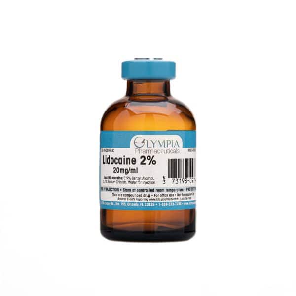 Lidocaine HCL 2% 20MG/ML