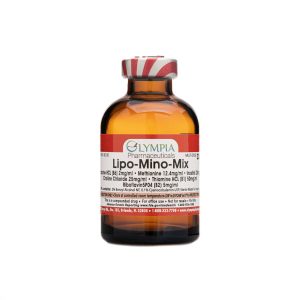 Olympia Pharmacy's Lipo Mino Mix 30mL bottle