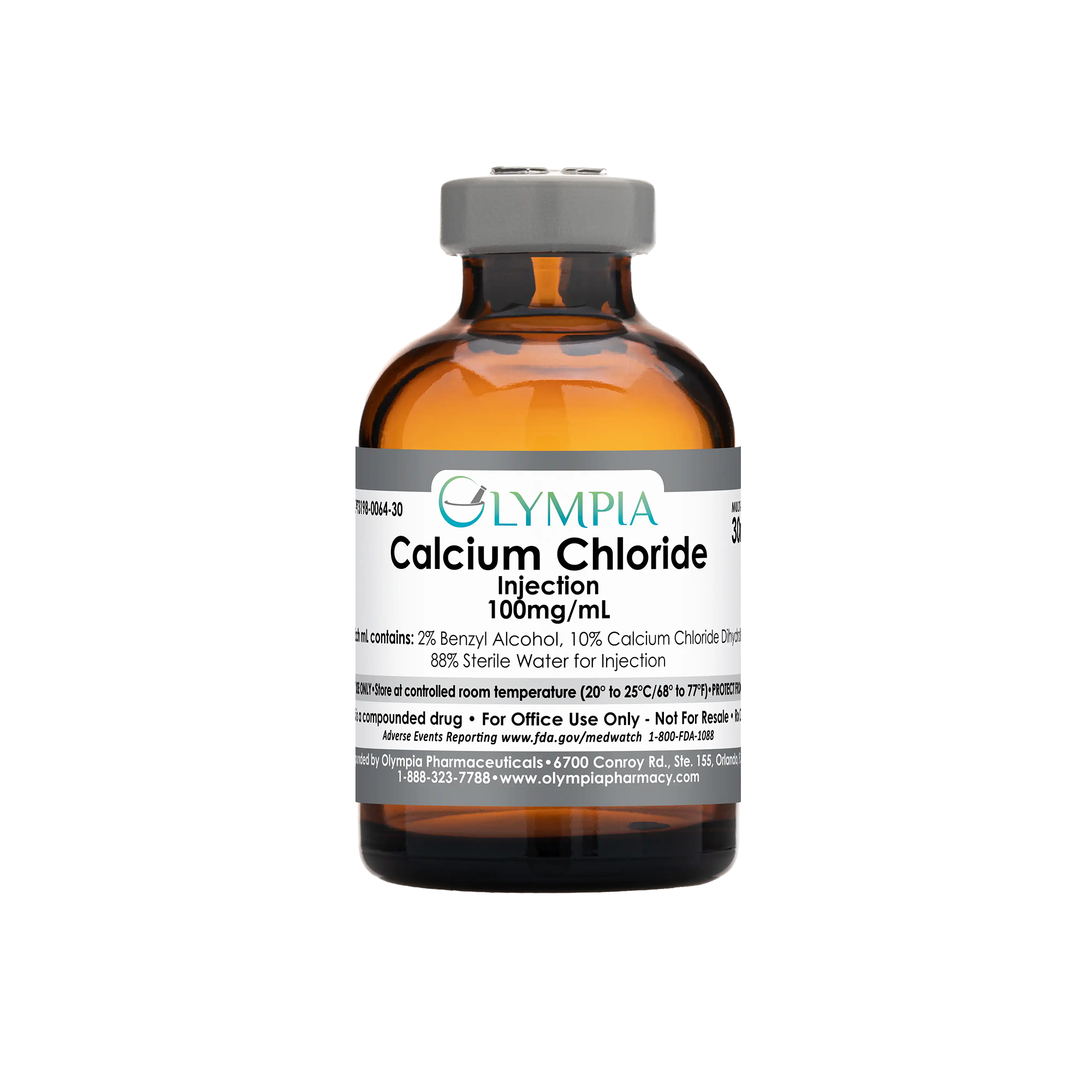 Calcium Chloride 30ml Transparent