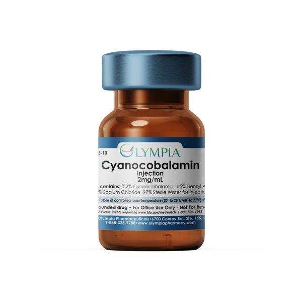 Cyanocobalamin Injection, 2mg/mL | Olympia Pharmaceuticals