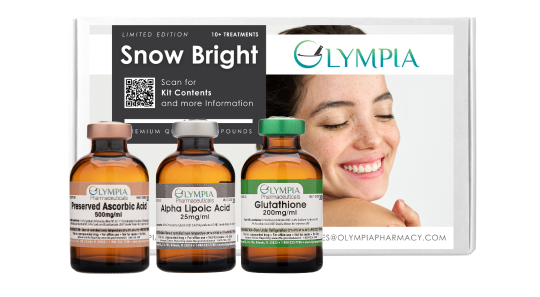 Snow Bright IV Kit with Vials