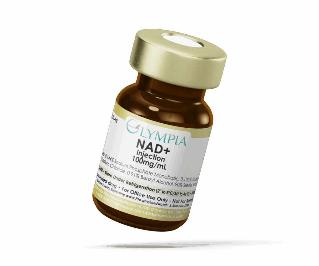 Olympia NAD+ Injection vial (100 mg/mL)