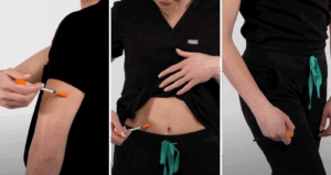 Injecting NAD Injection