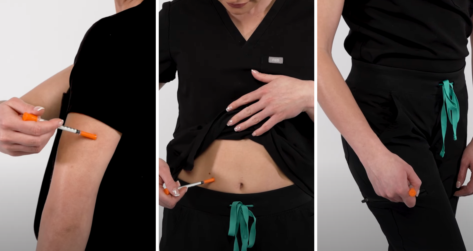 Rotate injection sites each time to avoid irritation.