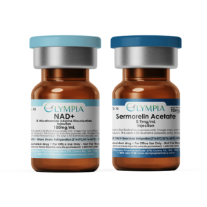 NAD+ and Sermorelin injectable bundle