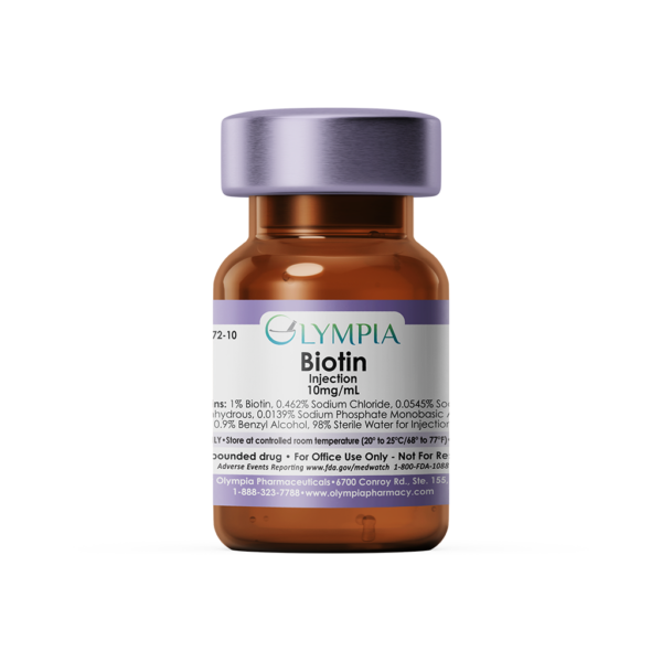 Biotin Injections (10mg/mL) | B7 Vitamin Shots